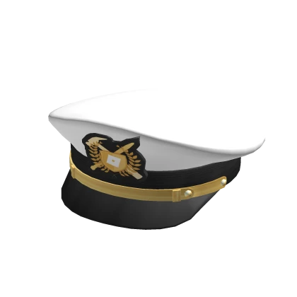 White Naval Cap