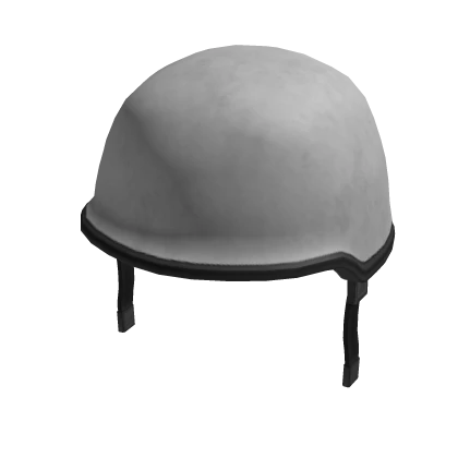 White Combat Helmet