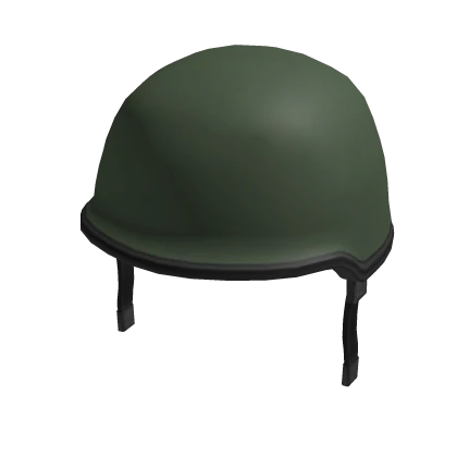 Green Combat Helmet