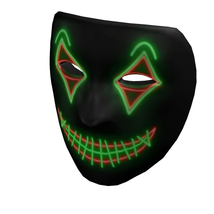 LED Mask: The Clown