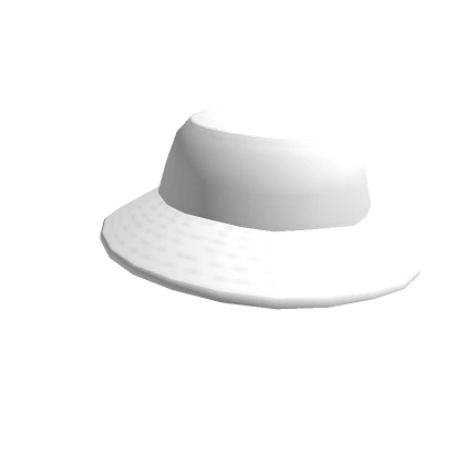 White Trendy Hat