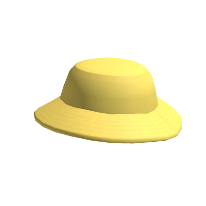 Yellow Trendy Hat