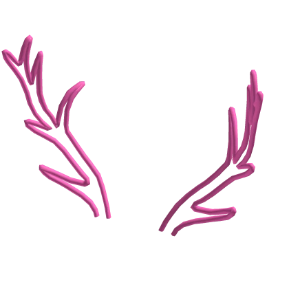 Doodle Antlers (Pink)