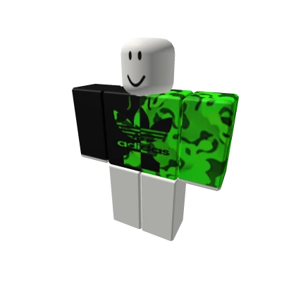 Green Half Camo Hoodie