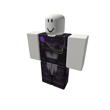 Caped Purple Knight Armor Pants 2