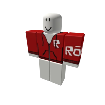 Red 1blox hoodie