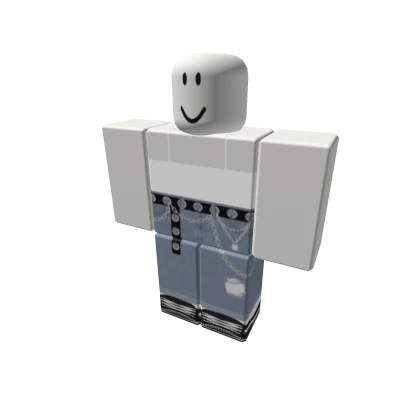 White Tank Top & Denim Jeans