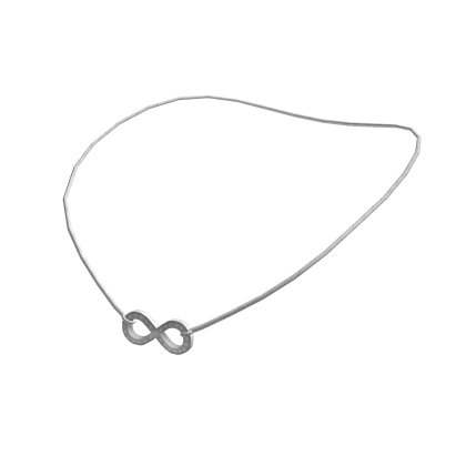 Infinity Necklace in Silver