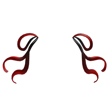 Stylish Red n' black Sidebows