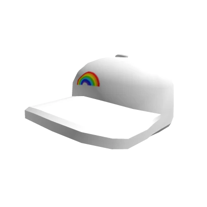 Rainbow Cap (White)