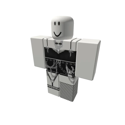 "RIOT!" Chain Shorts w Crop