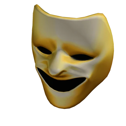 Golden Jeff Mask