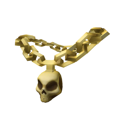 Gold Skull Chain