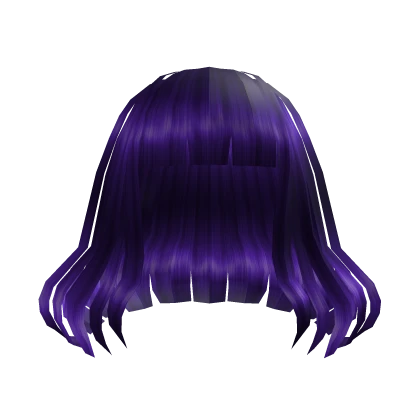 Aesthetic Short Hair Violet