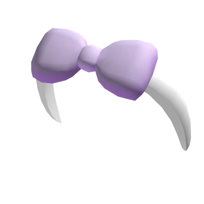 Violet Bow Headband