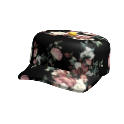 Vintage Floral Cap