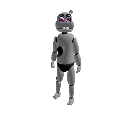 Animatronic Withered Hippo