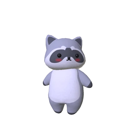 Mini Raccoon Plushie (RECOLORABLE)