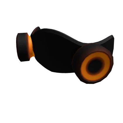 Rave Mask in Orange