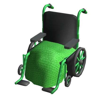 Green Wheelchair