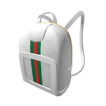 White Luxury Backpack