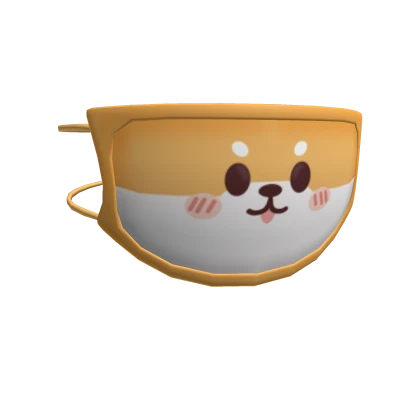 Shiba Face Mask