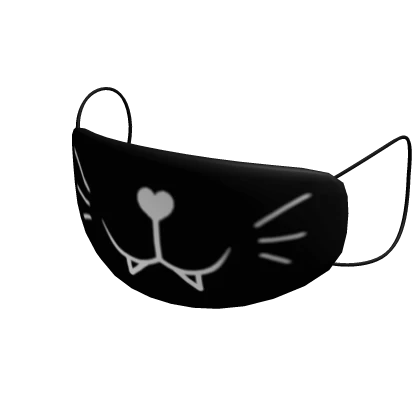 Cooler Cat Face Mask