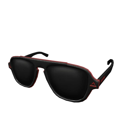 IVII Red Trimmed Sunglasses