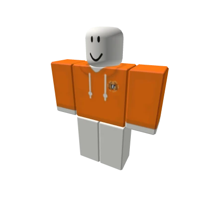 Badgers of Robloxia Pullover - Tangerine Orange