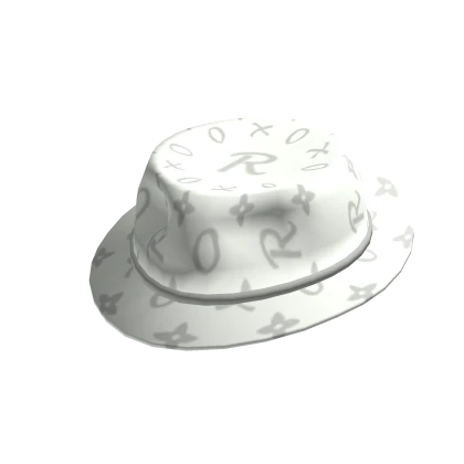 White Luxury Fedora