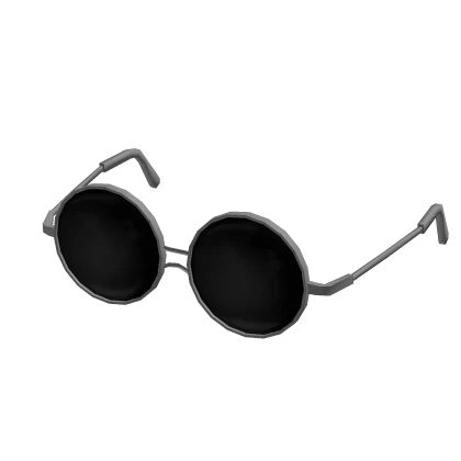 Circle Gray Framed Glasses