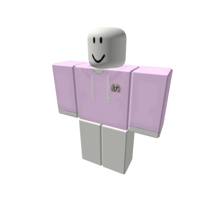 Badgers of Robloxia Pullover - Pastel Pink