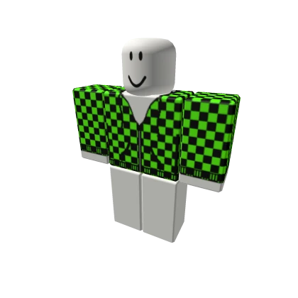 Green Checkered Lampshade Hoodie