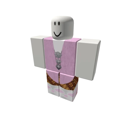 Malay Pink Baju Kebaya Bottom (Hijab Friendly)