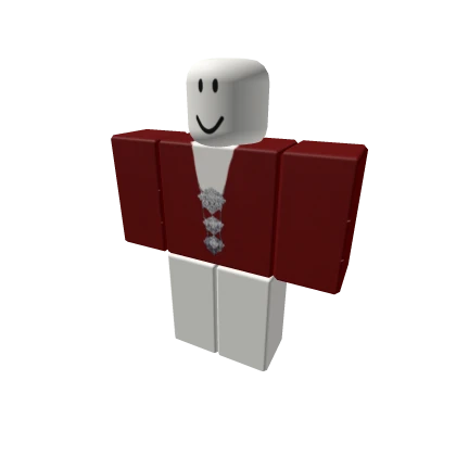 Malay Red Baju Kebaya Top