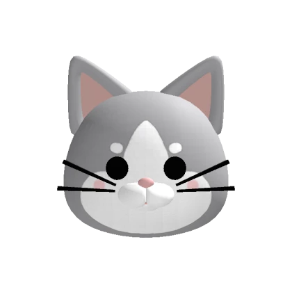 Kawaii Cat Head (Style 2)