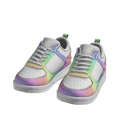 sneaker shoes rainbow