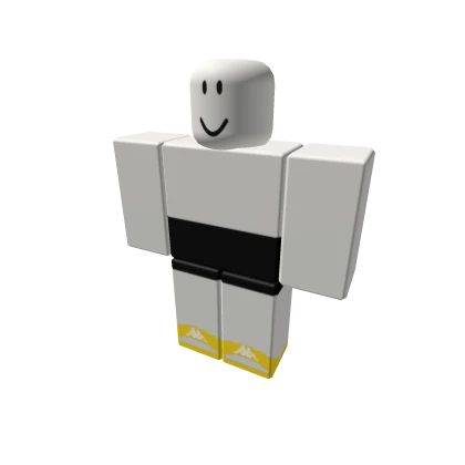 Black Shorts w Yellow Kappa Slides