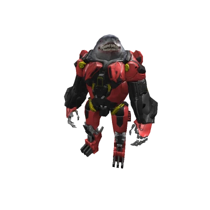 Shark Mech - Red/Yellow - (Rthro)