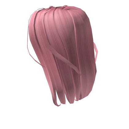 Voluminous Pink Hair