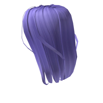 Voluminous Lavender Hair