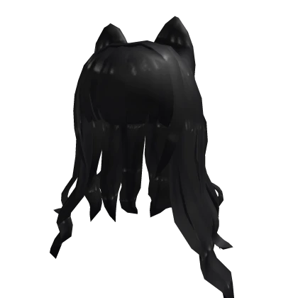 Black Kitty Hairdo