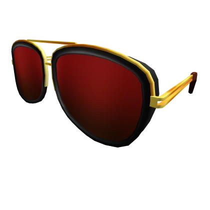 Posh Ruby and Gold Shades