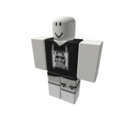 ପ emo goth oversized hoodie + socks ♡