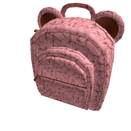 Pink Teddy Backpack