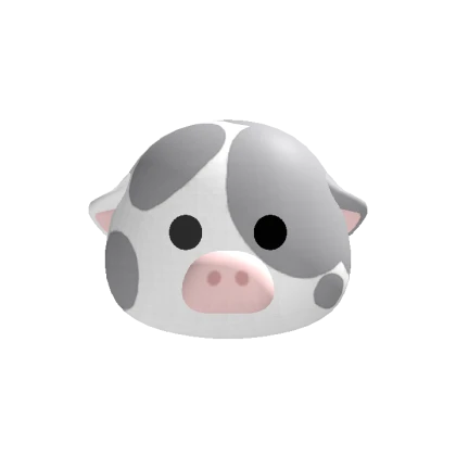 Kawaii Cow Head