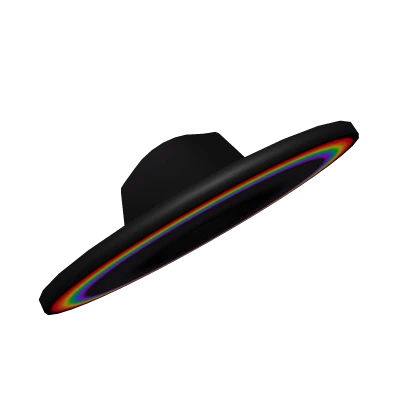 Brim Rainbow Halo Pride Hat