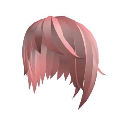 Pink Anime Hair Short Bob