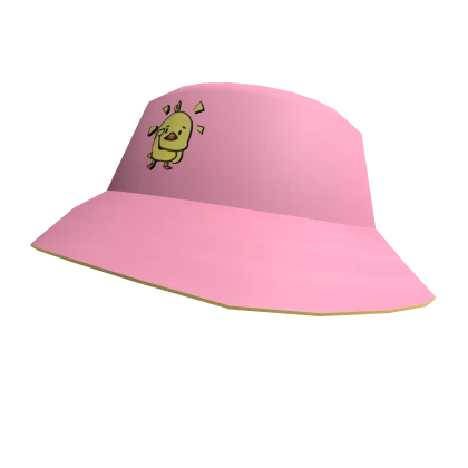 Pink Mr.Peck Hat