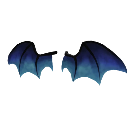 Blue Bat Wings